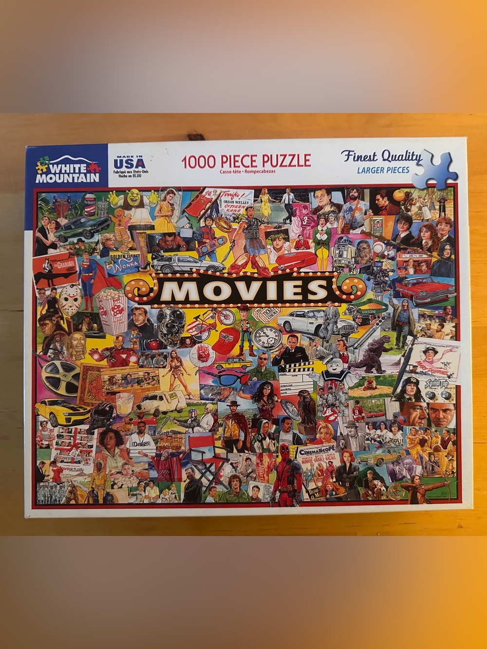 Movies 1000 piece jigsaw puzzle